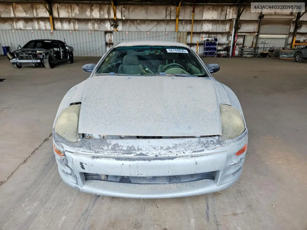 2002 Mitsubishi Eclipse Gs VIN: 4A3AC44G32E095750 Lot: 58744856