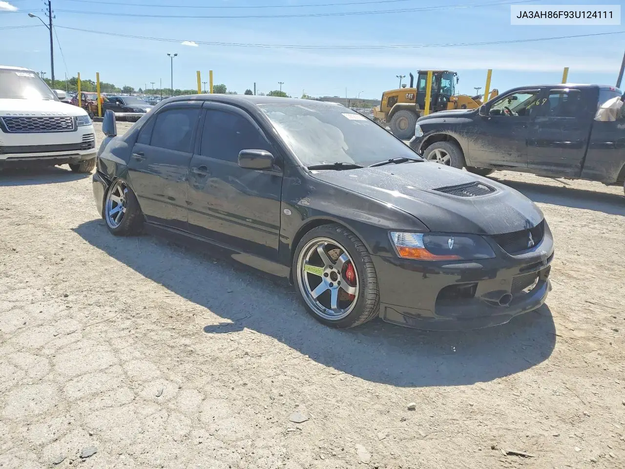 2003 Mitsubishi Lancer Evolution VIN: JA3AH86F93U124111 Lot: 53608356