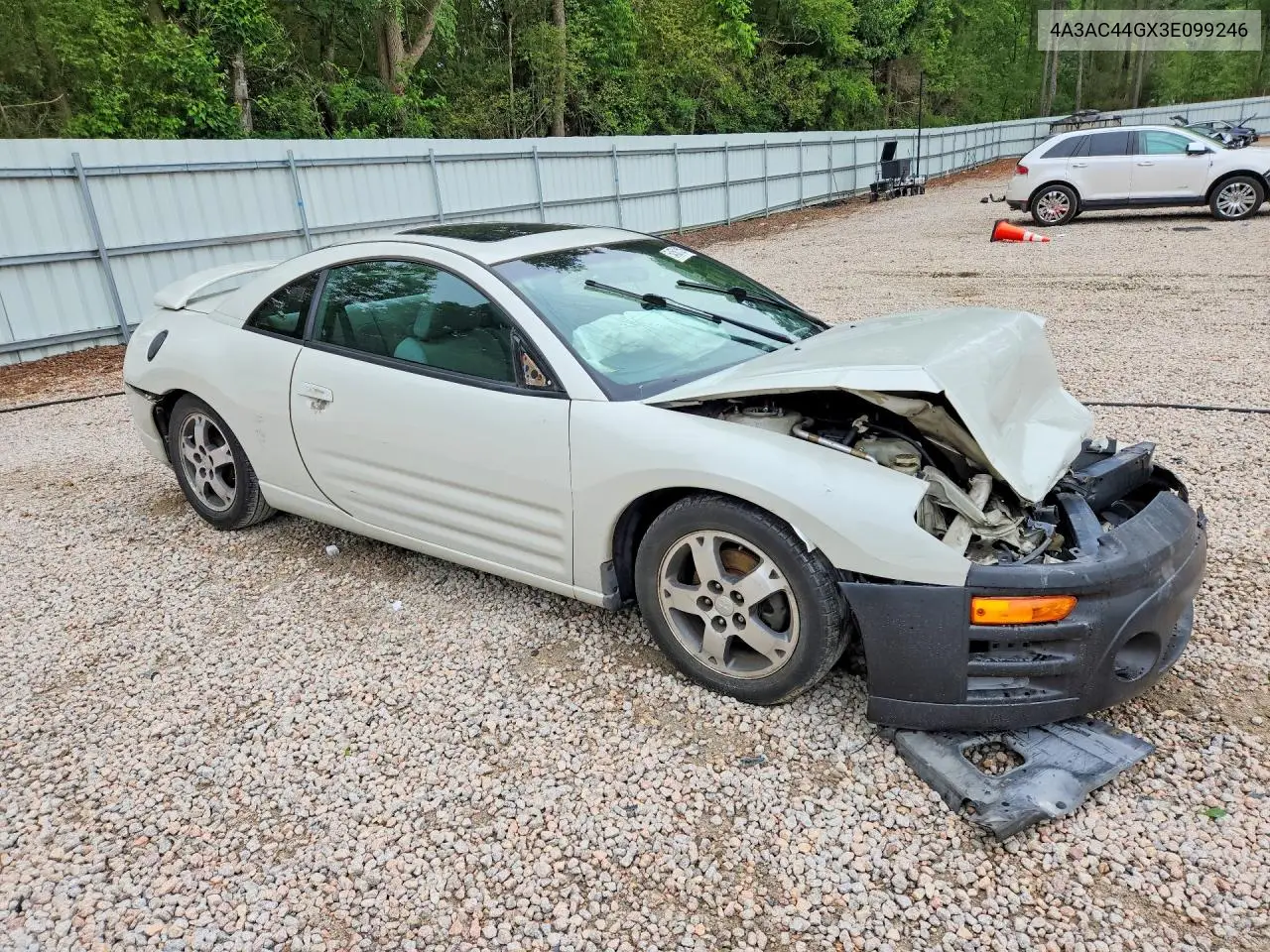 2003 Mitsubishi Eclipse Gs VIN: 4A3AC44GX3E099246 Lot: 54501596