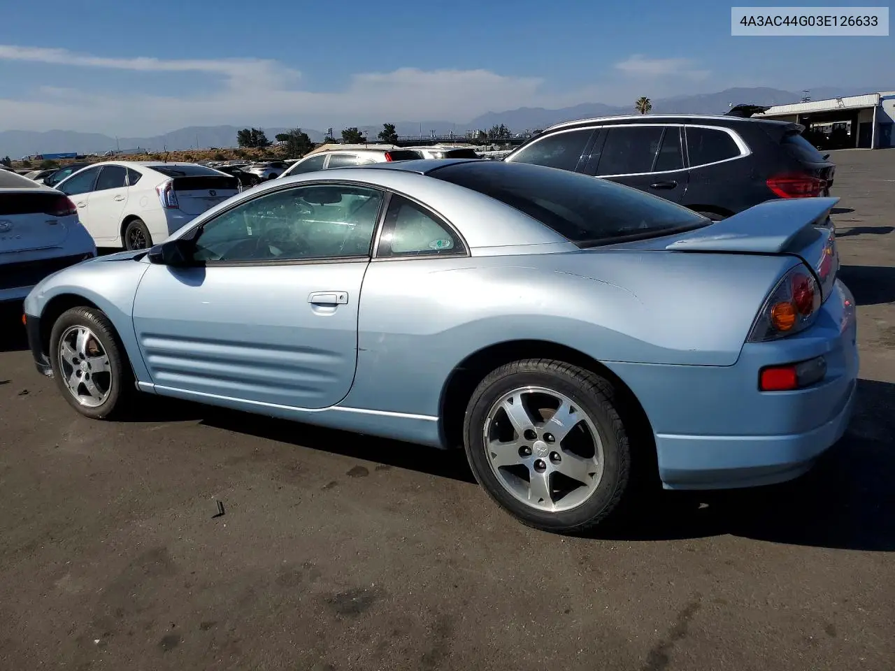 2003 Mitsubishi Eclipse Gs VIN: 4A3AC44G03E126633 Lot: 56037696