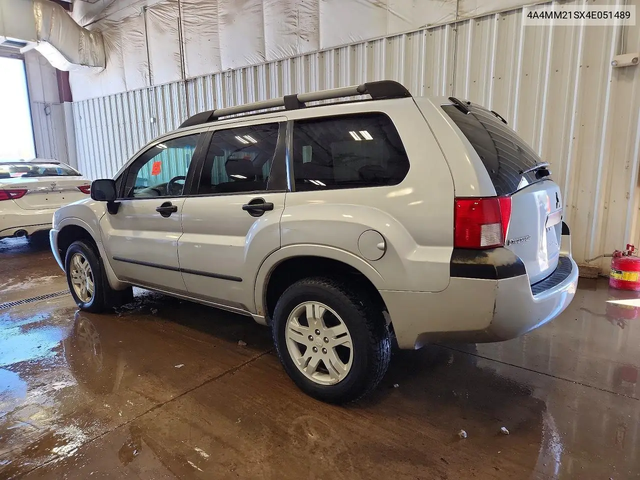 2004 Mitsubishi Endeavor Ls VIN: 4A4MM21SX4E051489 Lot: 49669766