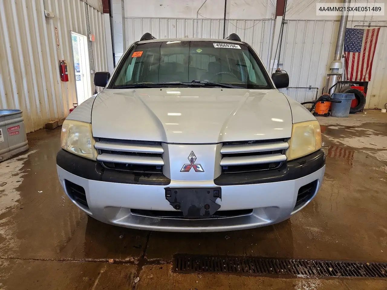 2004 Mitsubishi Endeavor Ls VIN: 4A4MM21SX4E051489 Lot: 49669766