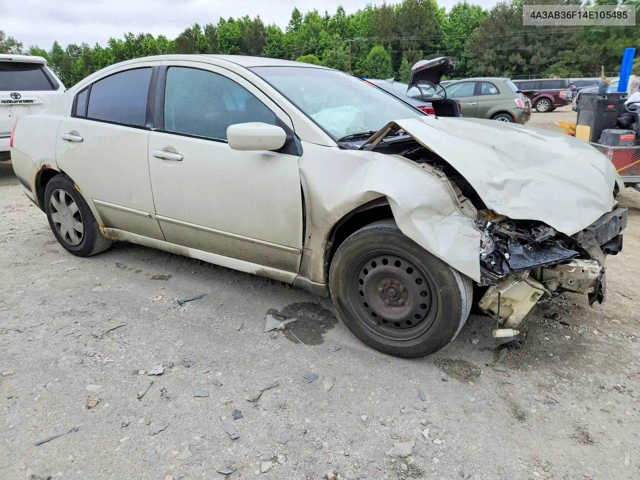 2004 Mitsubishi Galant VIN: 4A3AB36F14E105485 Lot: 53666806