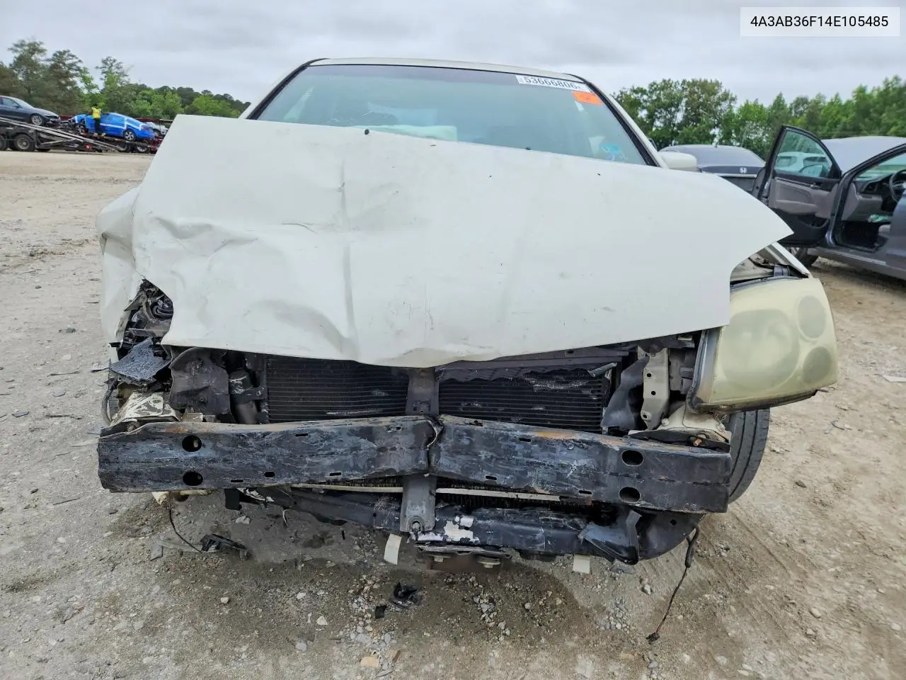 2004 Mitsubishi Galant VIN: 4A3AB36F14E105485 Lot: 53666806