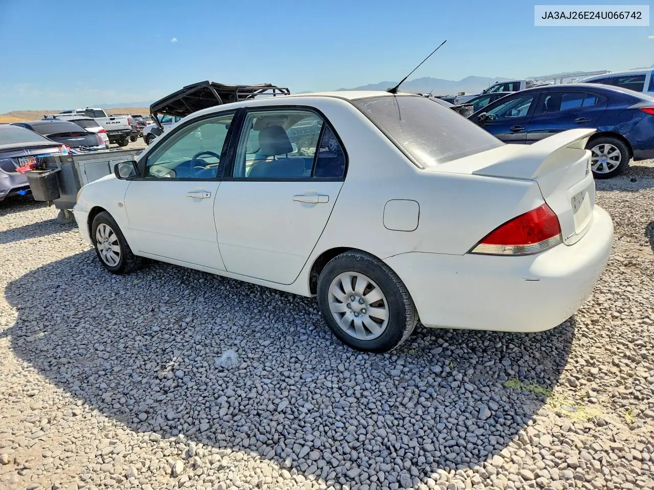 2004 Mitsubishi Lancer Es VIN: JA3AJ26E24U066742 Lot: 55686426