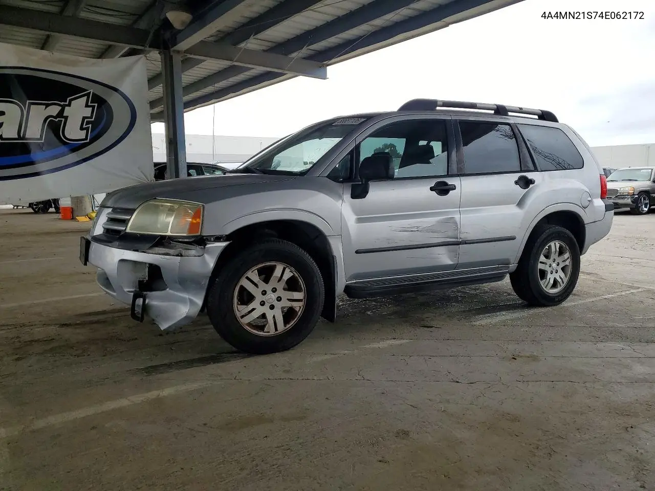 2004 Mitsubishi Endeavor Ls VIN: 4A4MN21S74E062172 Lot: 56681106