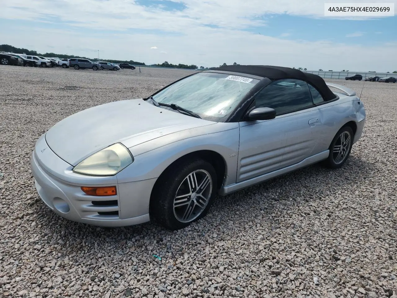 2004 Mitsubishi Eclipse Spyder Gts VIN: 4A3AE75HX4E029699 Lot: 59087746