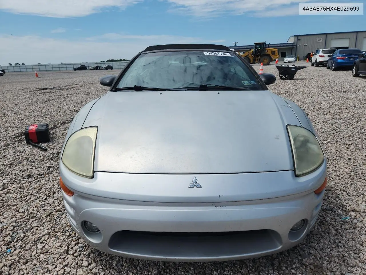 2004 Mitsubishi Eclipse Spyder Gts VIN: 4A3AE75HX4E029699 Lot: 59087746