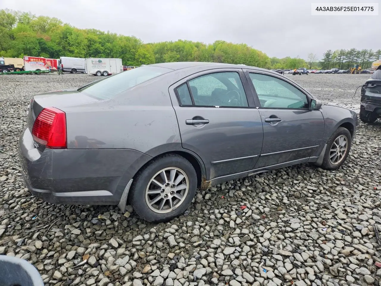 2005 Mitsubishi Galant Es Medium VIN: 4A3AB36F25E014775 Lot: 51512576