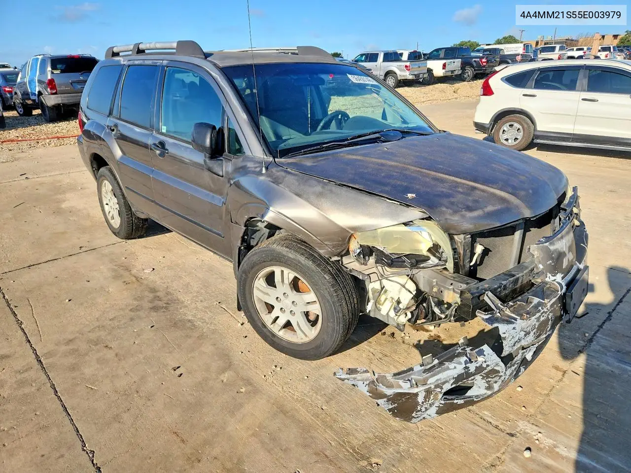 2005 Mitsubishi Endeavor Ls VIN: 4A4MM21S55E003979 Lot: 56450146