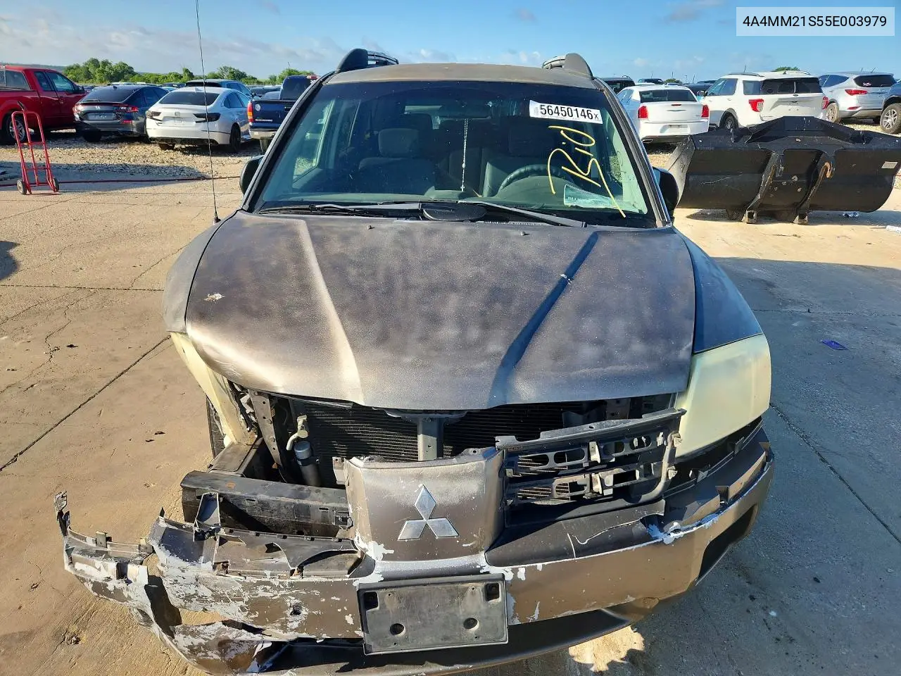 2005 Mitsubishi Endeavor Ls VIN: 4A4MM21S55E003979 Lot: 56450146