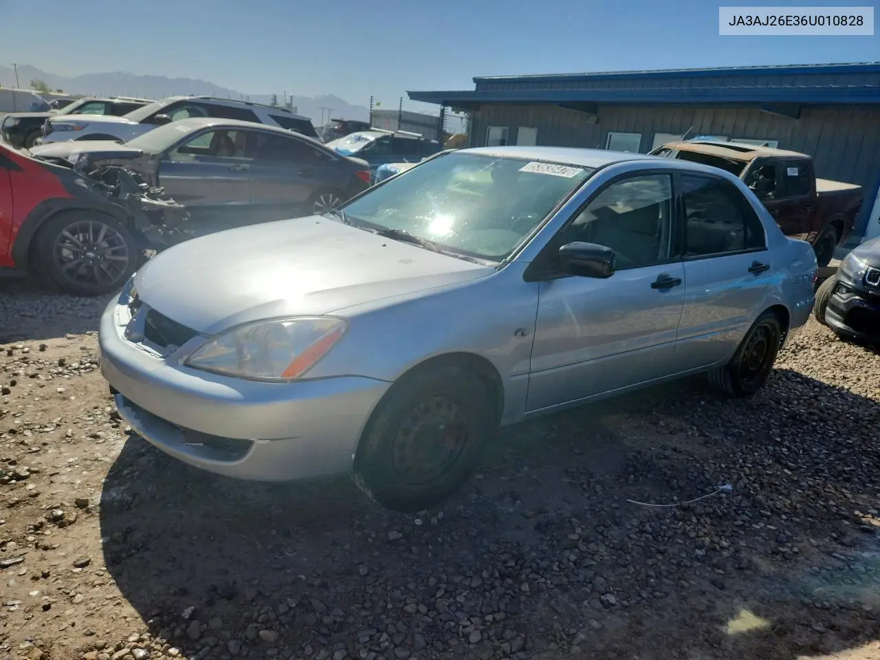 2006 Mitsubishi Lancer Es VIN: JA3AJ26E36U010828 Lot: 53635476