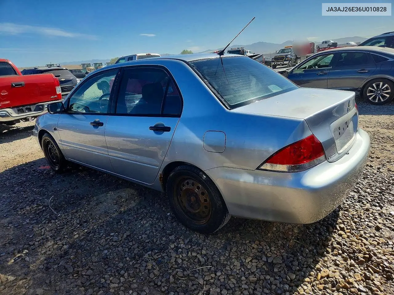 2006 Mitsubishi Lancer Es VIN: JA3AJ26E36U010828 Lot: 53635476