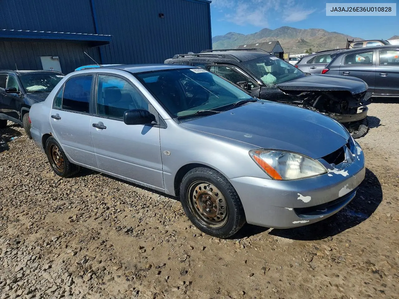 2006 Mitsubishi Lancer Es VIN: JA3AJ26E36U010828 Lot: 53635476