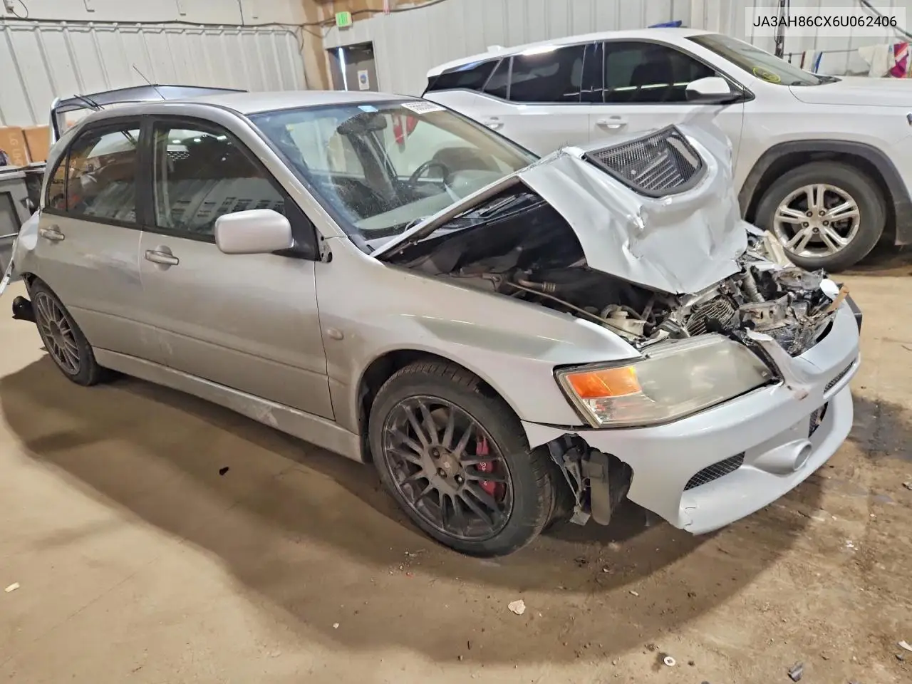 2006 Mitsubishi Lancer Evolution VIN: JA3AH86CX6U062406 Lot: 55655086