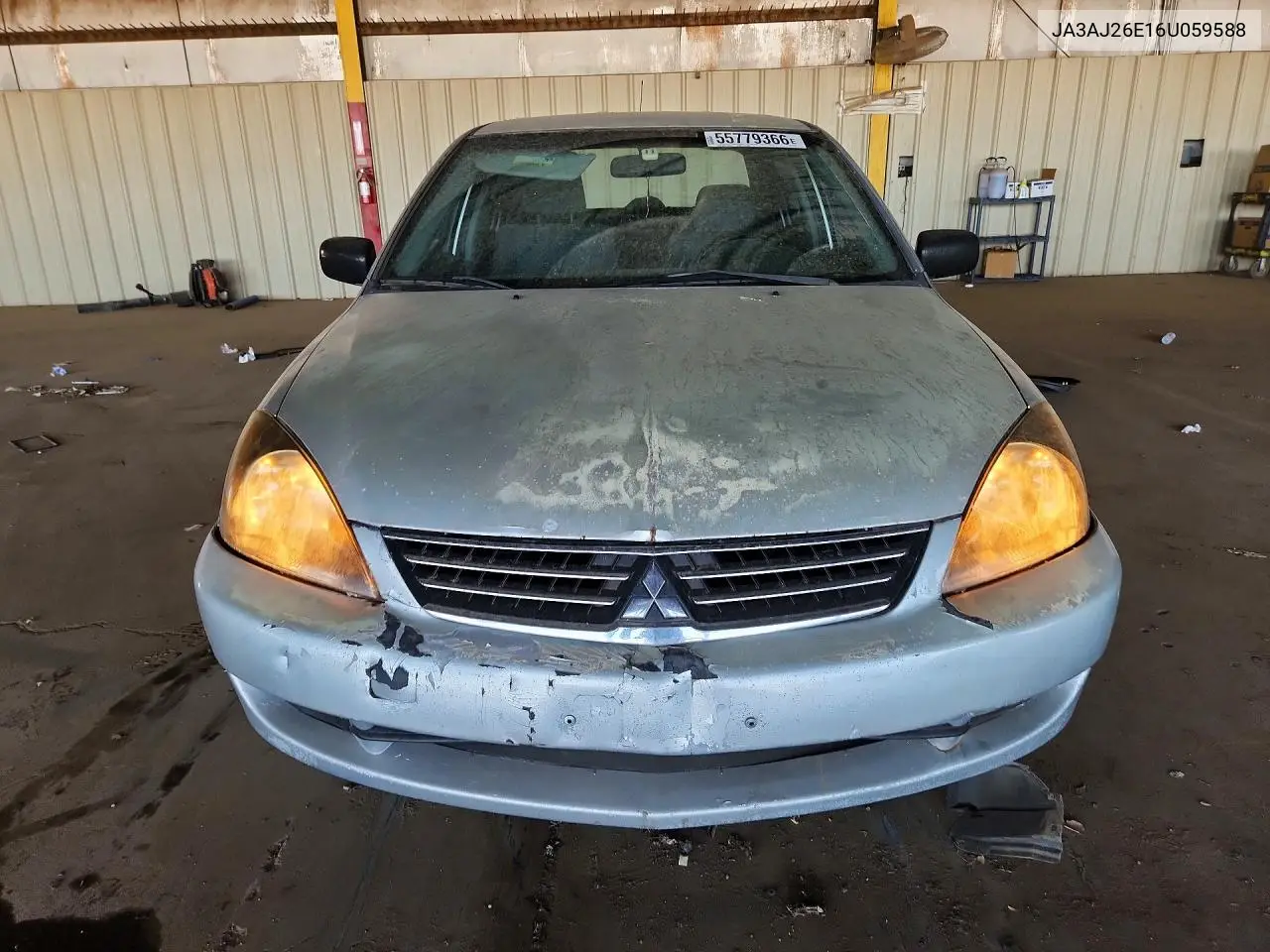 2006 Mitsubishi Lancer Es VIN: JA3AJ26E16U059588 Lot: 55779366