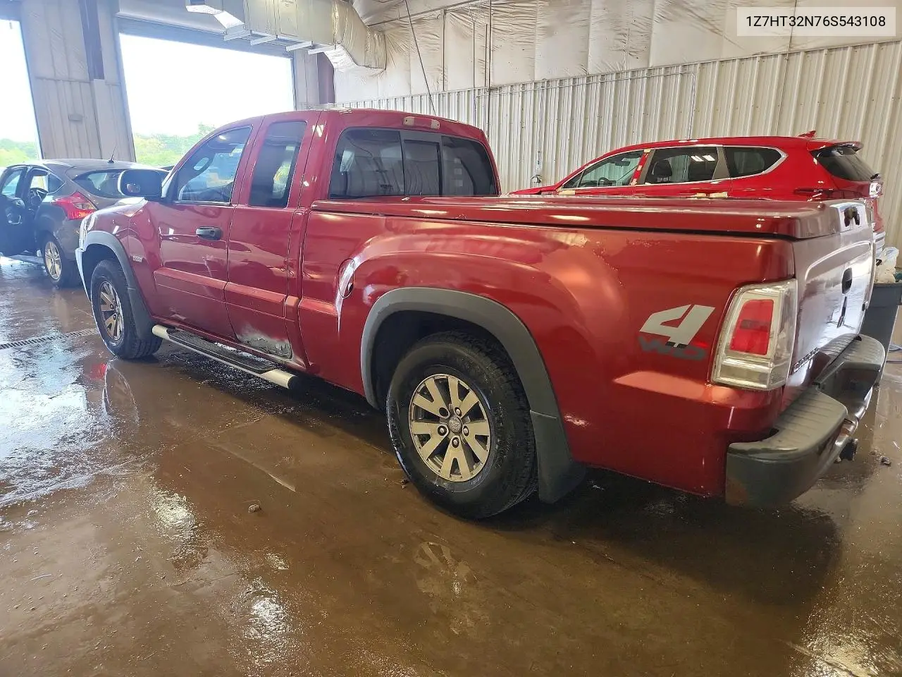 2006 Mitsubishi Raider Durocross VIN: 1Z7HT32N76S543108 Lot: 56337836