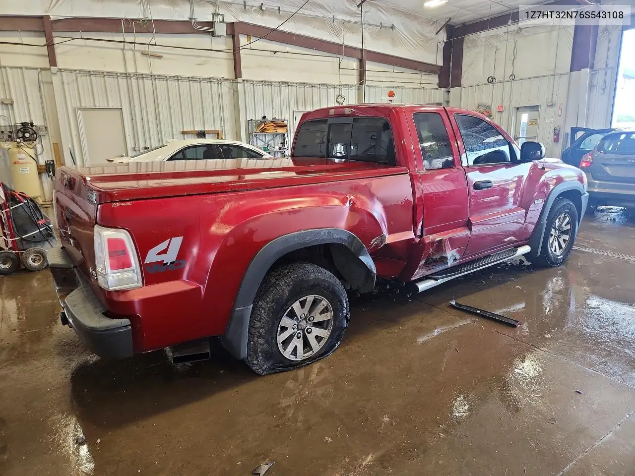 2006 Mitsubishi Raider Durocross VIN: 1Z7HT32N76S543108 Lot: 56337836