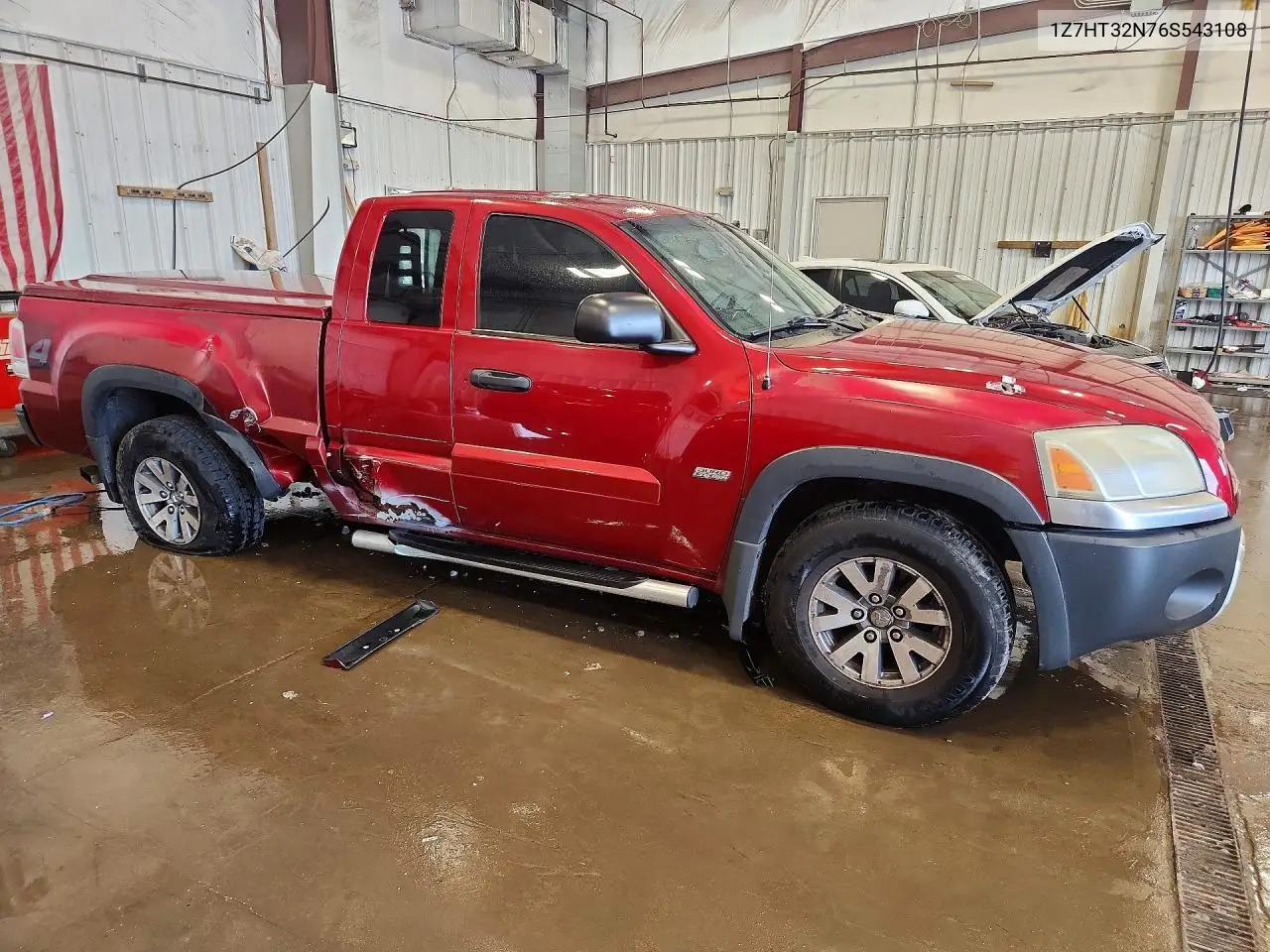 2006 Mitsubishi Raider Durocross VIN: 1Z7HT32N76S543108 Lot: 56337836