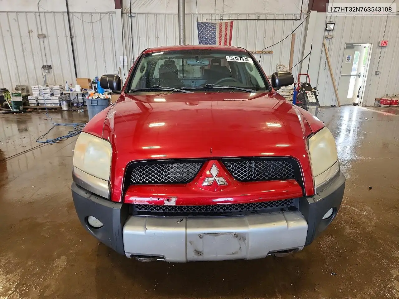 2006 Mitsubishi Raider Durocross VIN: 1Z7HT32N76S543108 Lot: 56337836