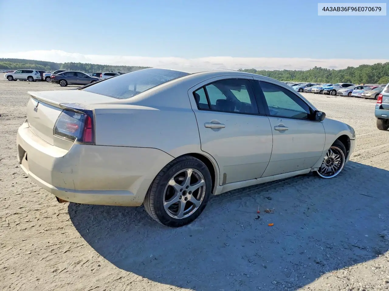 2006 Mitsubishi Galant Es Medium VIN: 4A3AB36F96E070679 Lot: 57368556