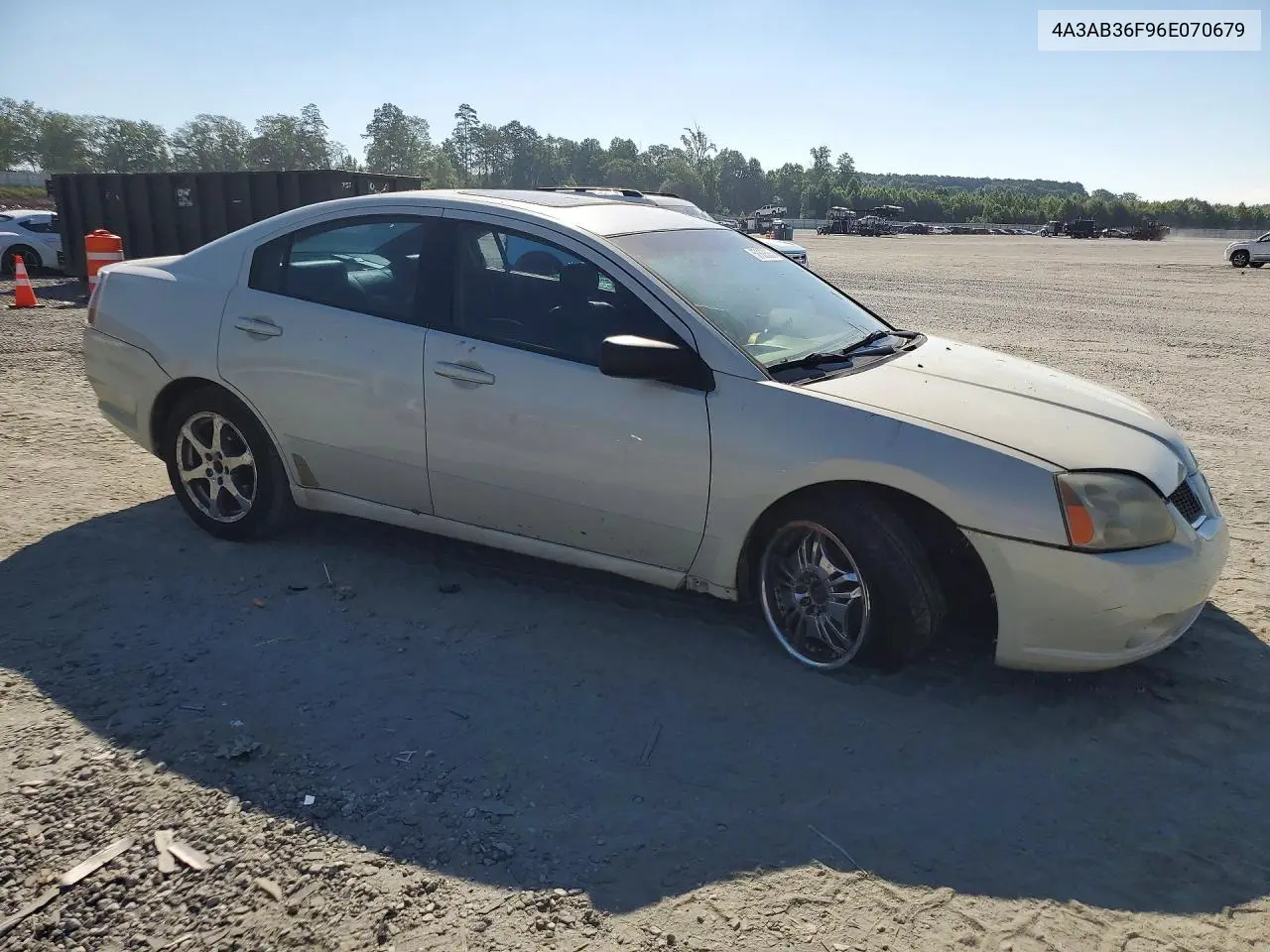 2006 Mitsubishi Galant Es Medium VIN: 4A3AB36F96E070679 Lot: 57368556