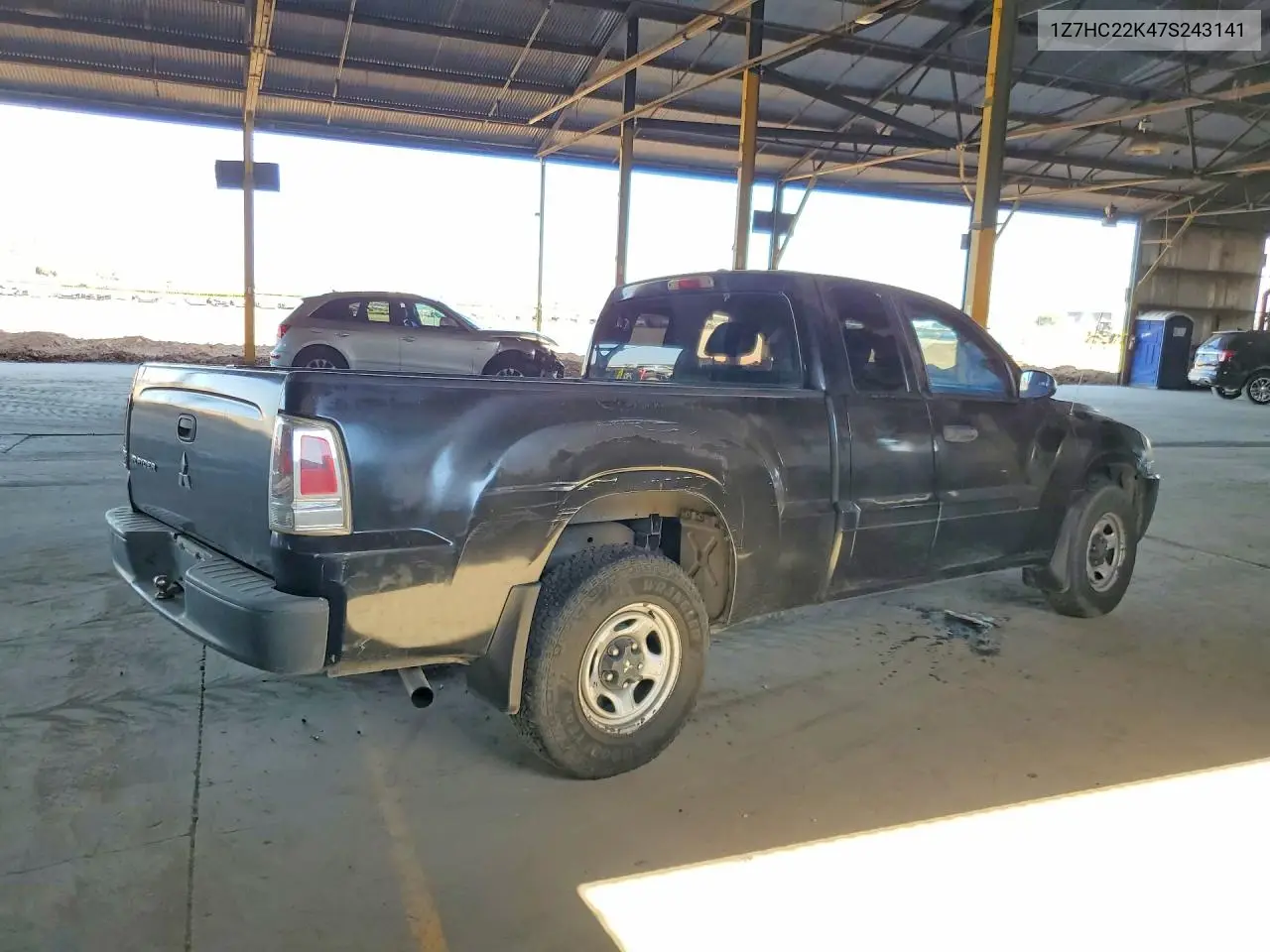 2007 Mitsubishi Raider Ls VIN: 1Z7HC22K47S243141 Lot: 53200986