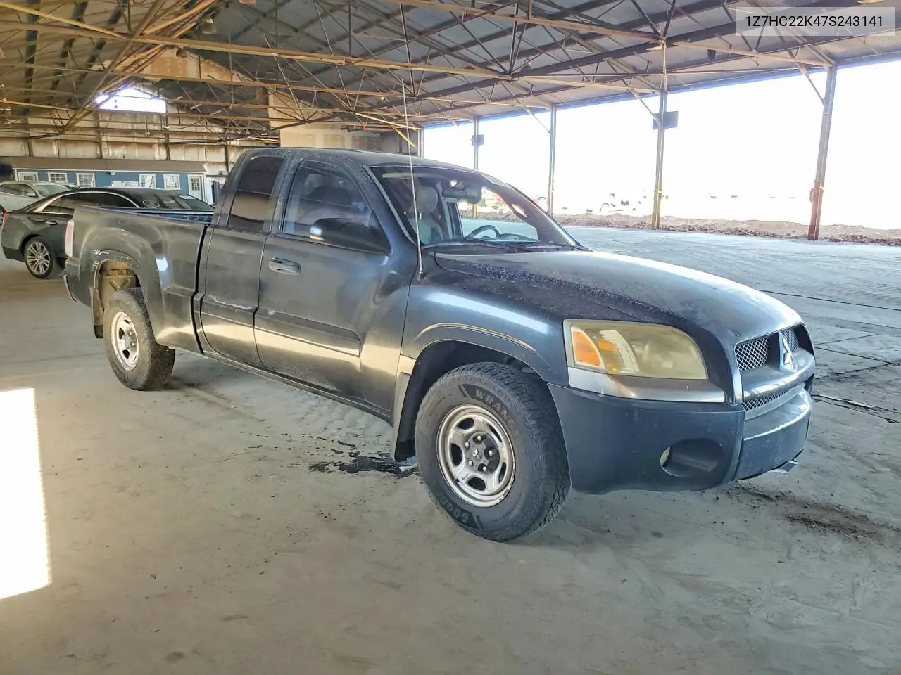 2007 Mitsubishi Raider Ls VIN: 1Z7HC22K47S243141 Lot: 53200986