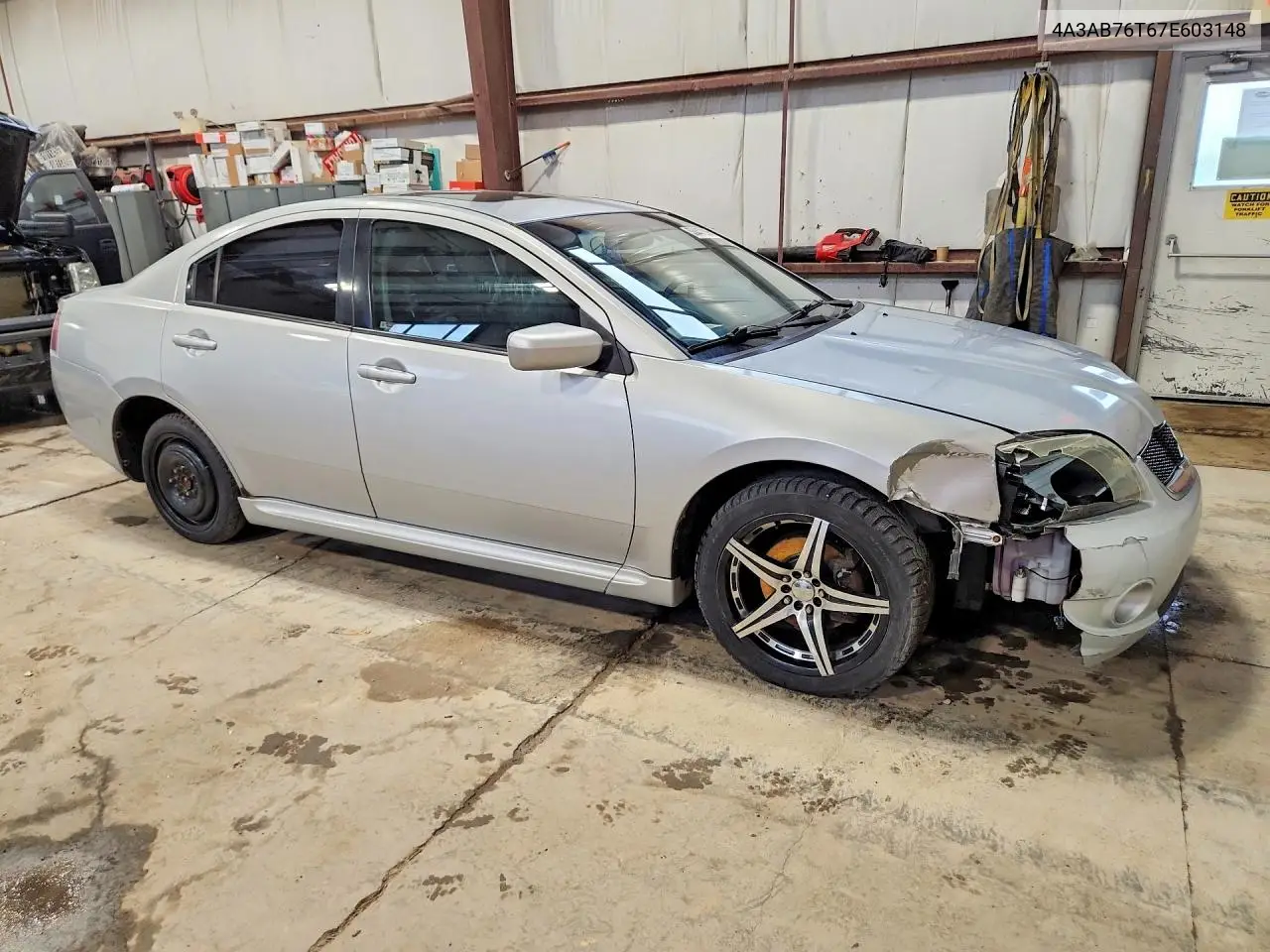 2007 Mitsubishi Galant Ralliart VIN: 4A3AB76T67E603148 Lot: 53447296