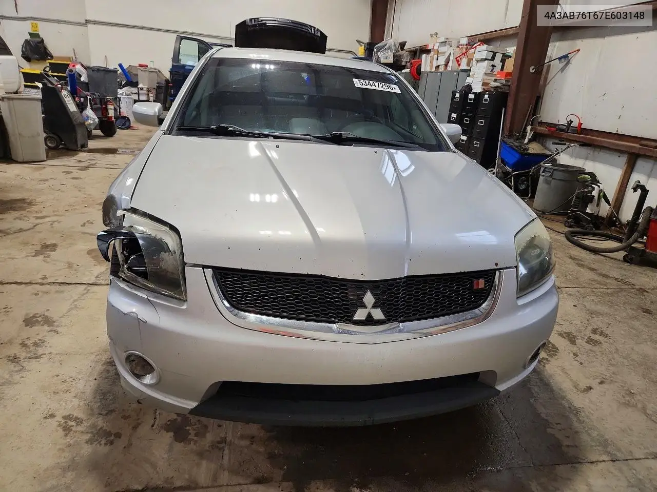 2007 Mitsubishi Galant Ralliart VIN: 4A3AB76T67E603148 Lot: 53447296