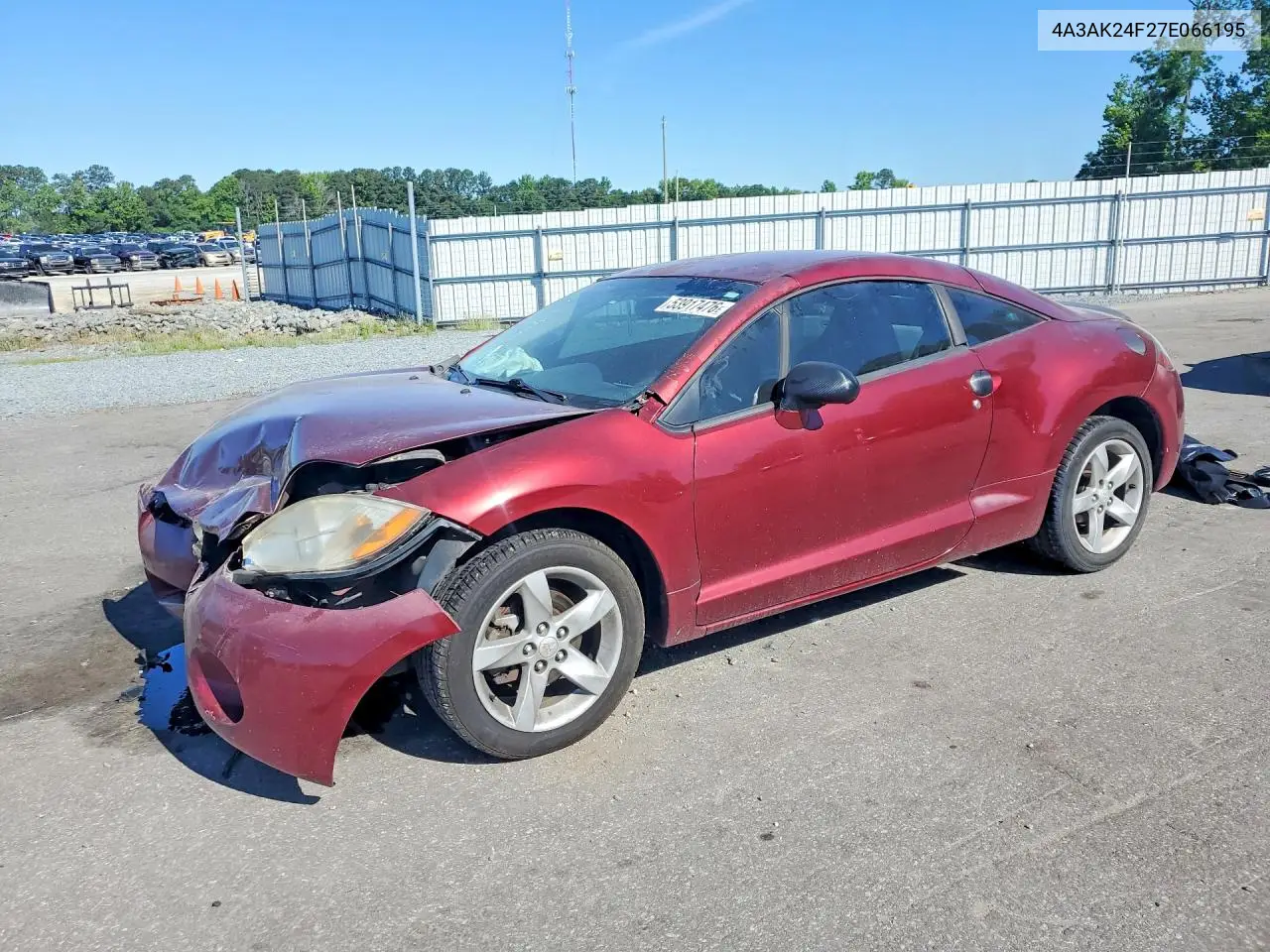 2007 Mitsubishi Eclipse Gs