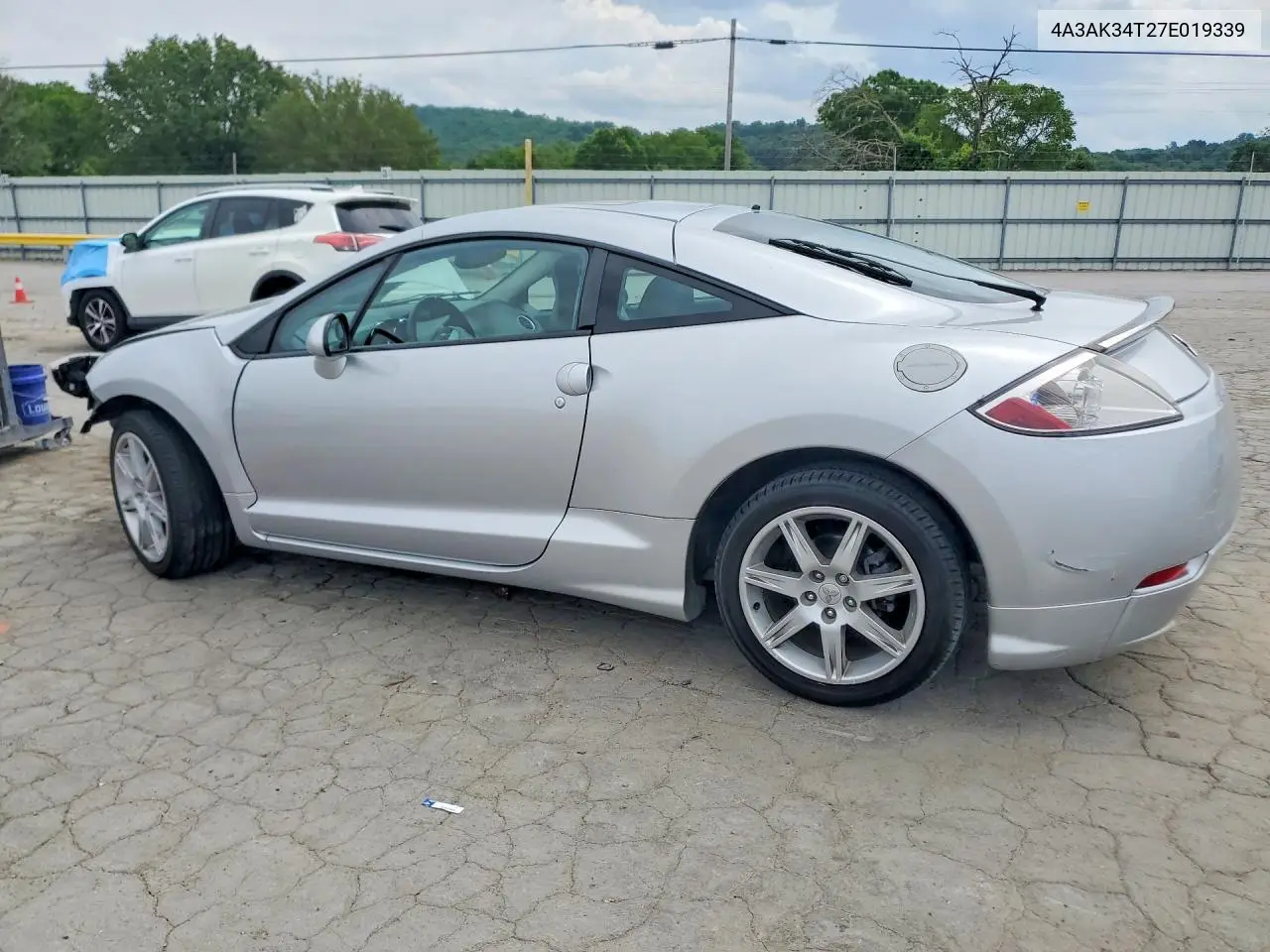 2007 Mitsubishi Eclipse Gt VIN: 4A3AK34T27E019339 Lot: 54325976