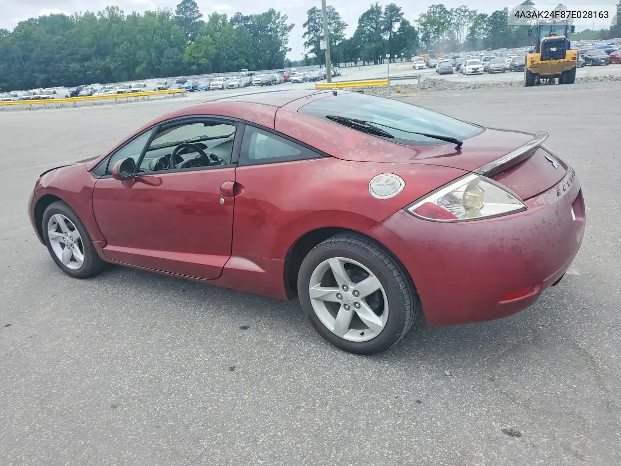 2007 Mitsubishi Eclipse Gs VIN: 4A3AK24F87E028163 Lot: 56696956