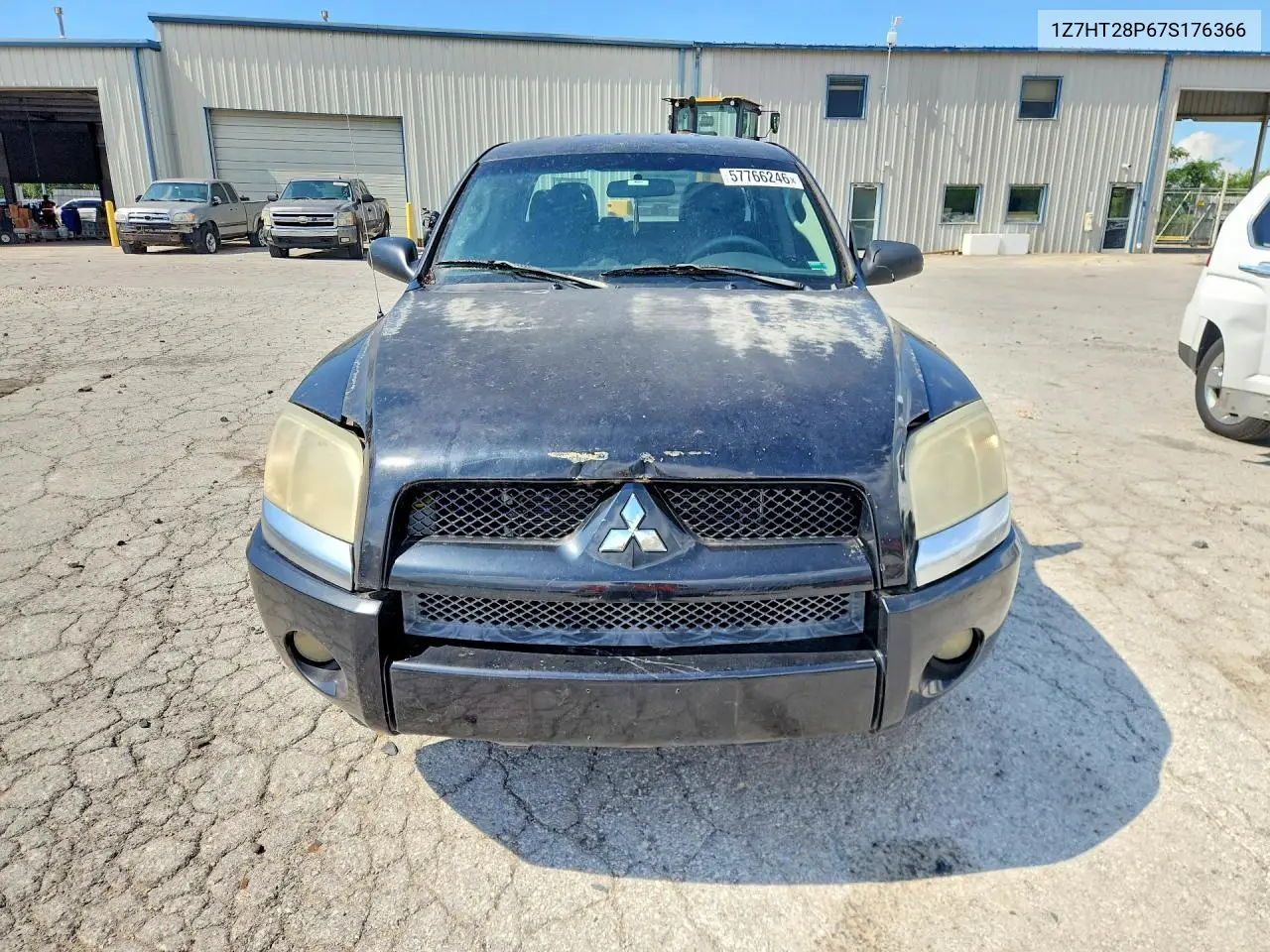 2007 Mitsubishi Raider Ls VIN: 1Z7HT28P67S176366 Lot: 57766246