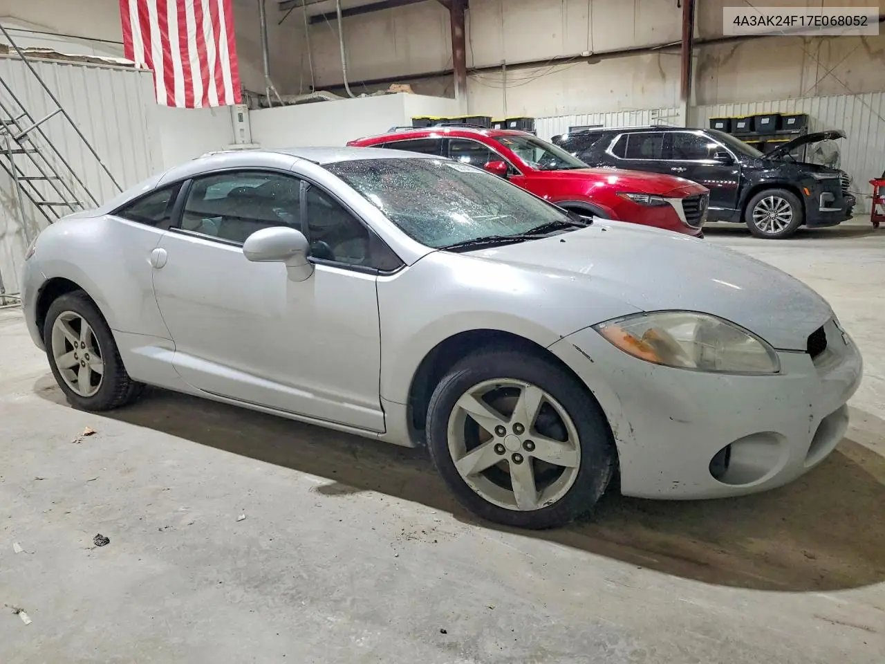 2007 Mitsubishi Eclipse Gs VIN: 4A3AK24F17E068052 Lot: 58104216
