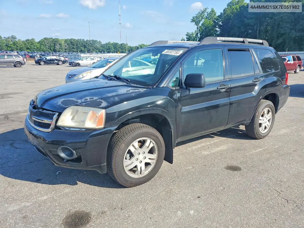 2007 Mitsubishi Endeavor Ls VIN: 4A4MM21SX7E051982 Lot: 58202756