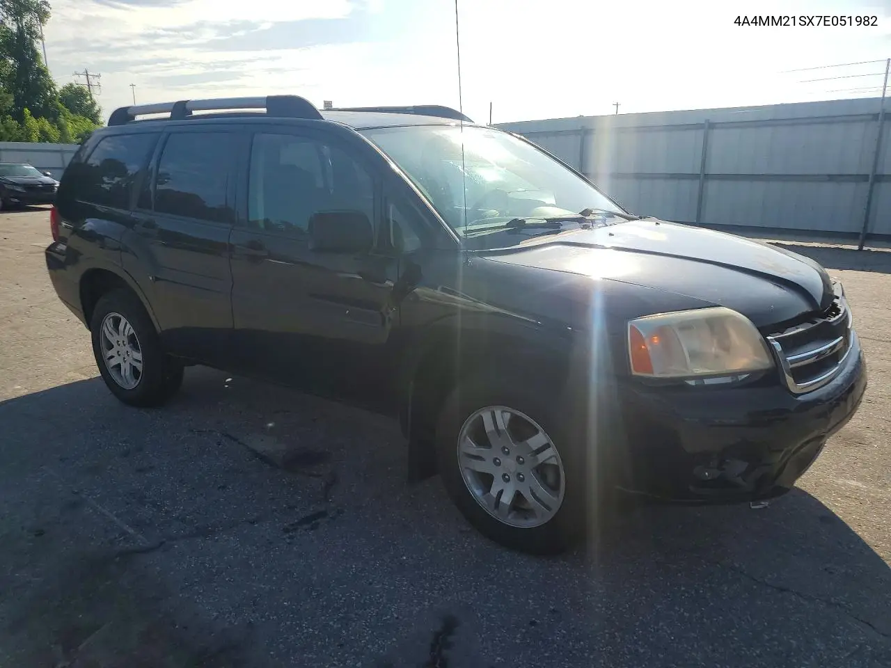 2007 Mitsubishi Endeavor Ls VIN: 4A4MM21SX7E051982 Lot: 58202756