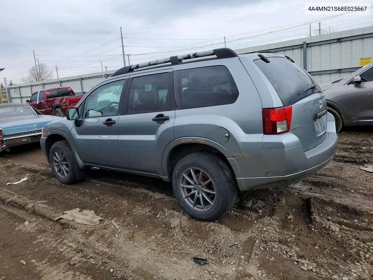 2008 Mitsubishi Endeavor Ls VIN: 4A4MN21S68E025667 Lot: 47496386