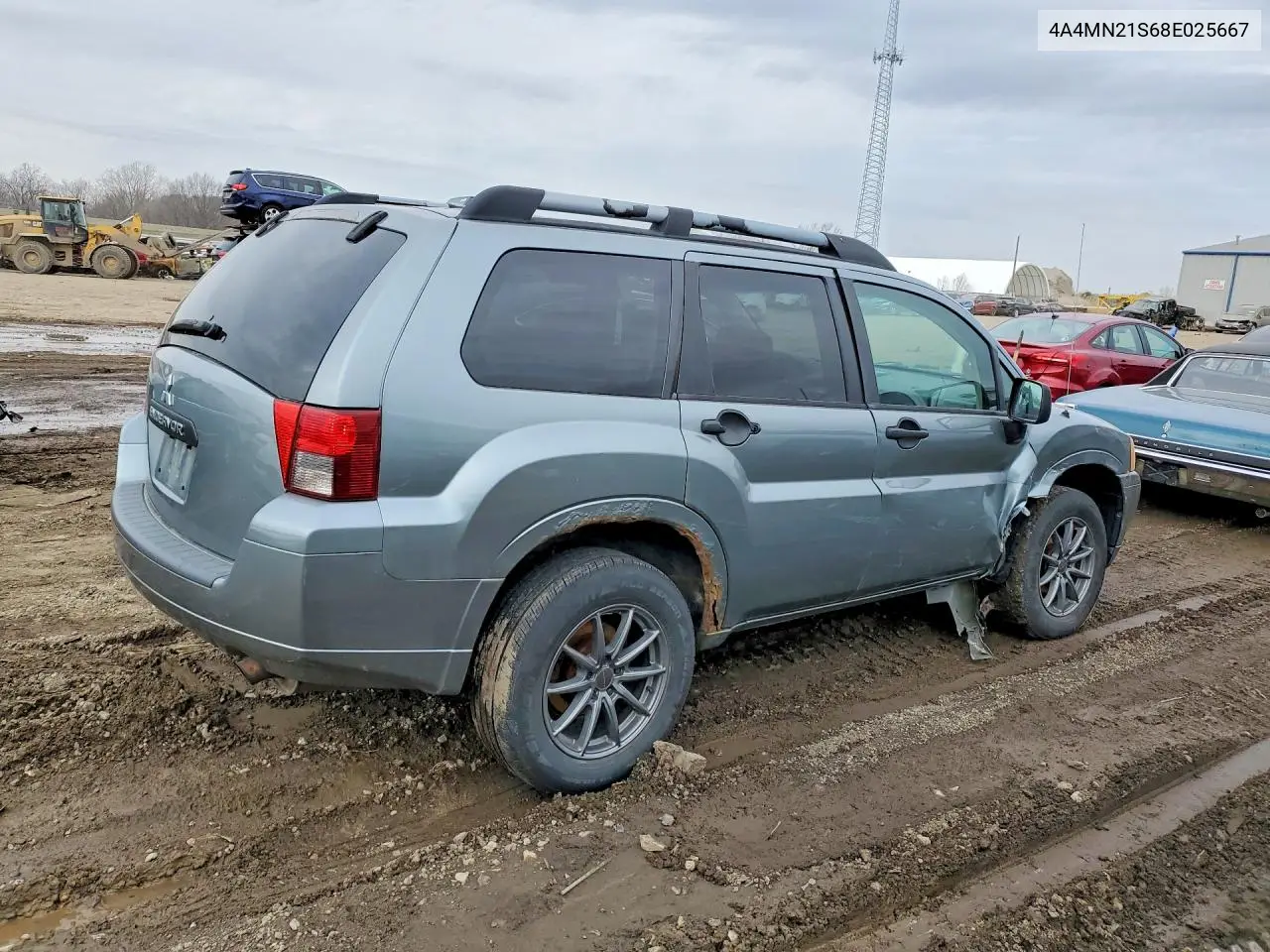 2008 Mitsubishi Endeavor Ls VIN: 4A4MN21S68E025667 Lot: 47496386