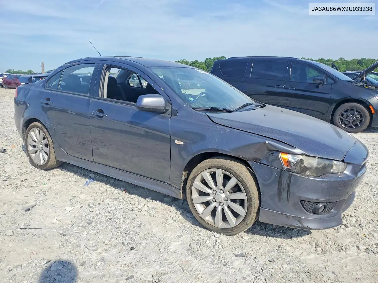 2009 Mitsubishi Lancer Gts VIN: JA3AU86WX9U033238 Lot: 56272746