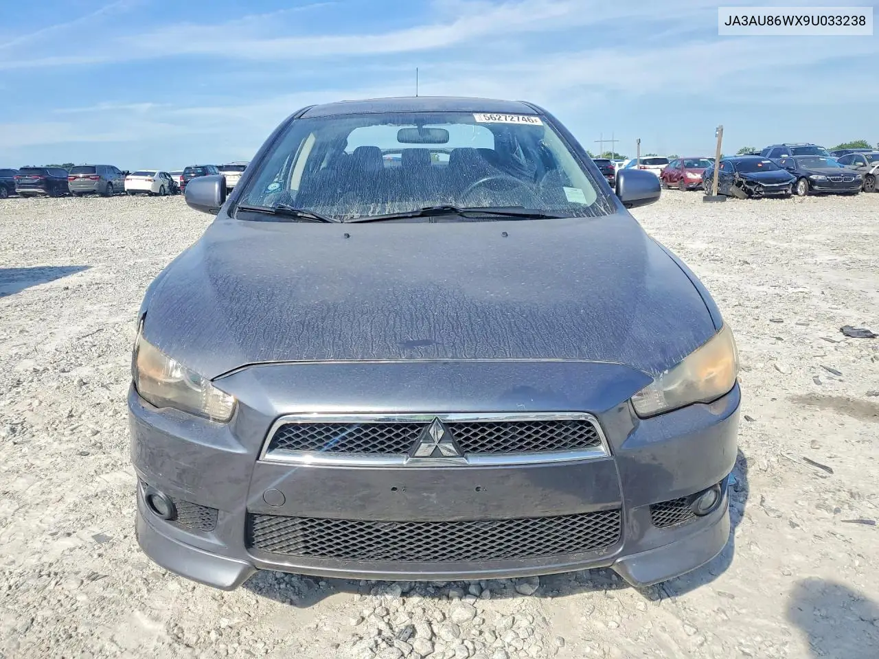 2009 Mitsubishi Lancer Gts VIN: JA3AU86WX9U033238 Lot: 56272746