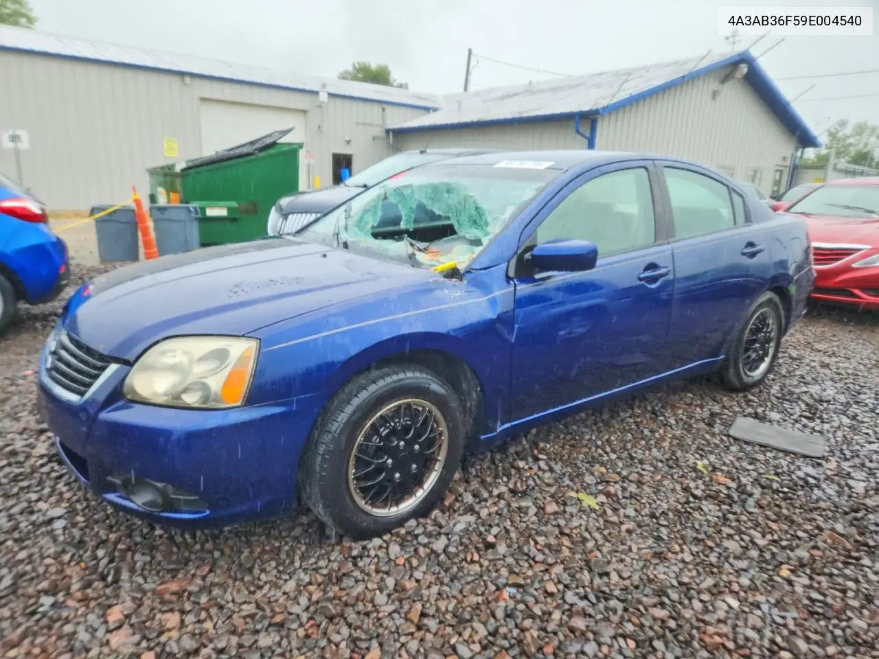 2009 Mitsubishi Galant Es VIN: 4A3AB36F59E004540 Lot: 58780706