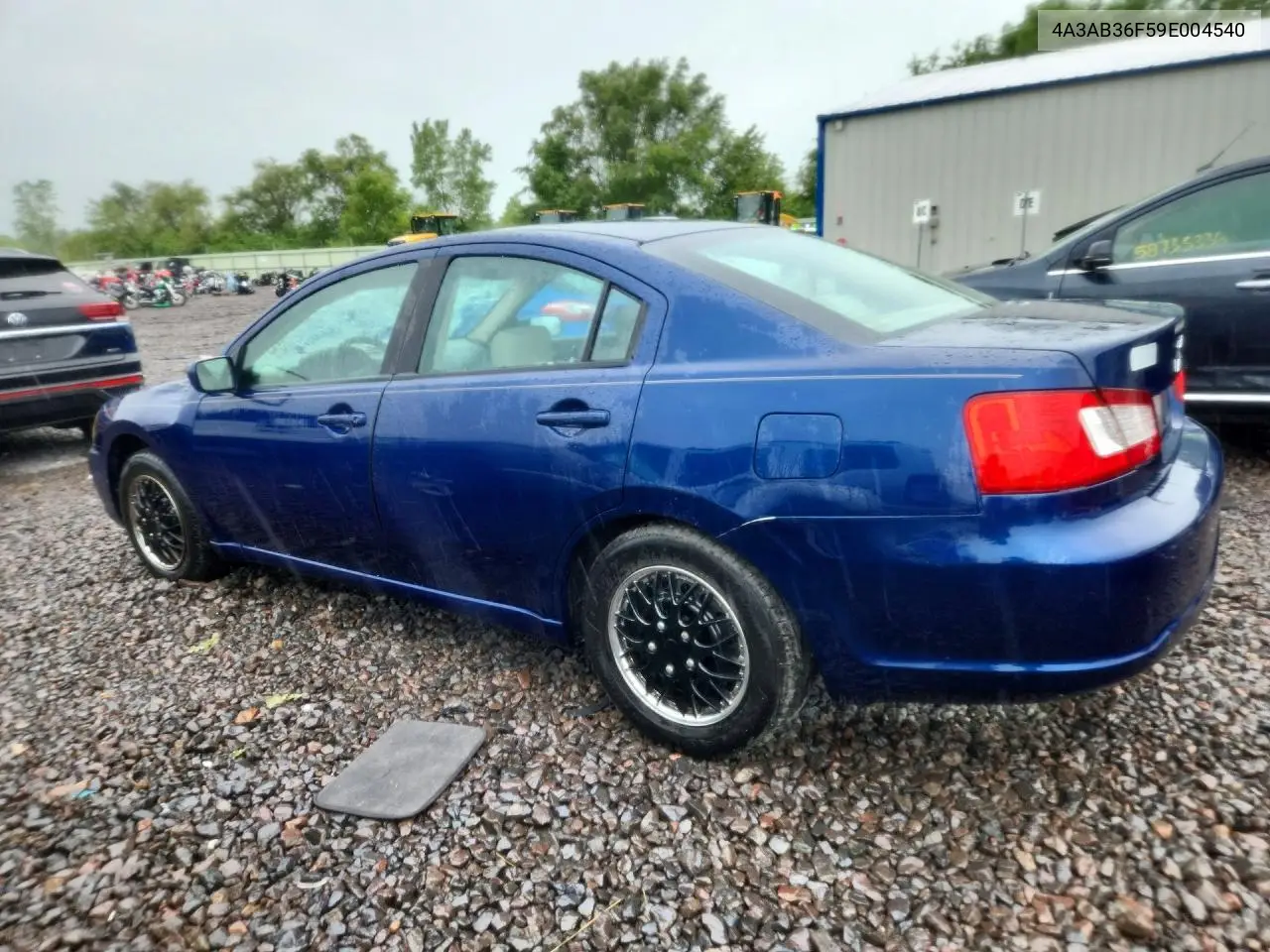 2009 Mitsubishi Galant Es VIN: 4A3AB36F59E004540 Lot: 58780706