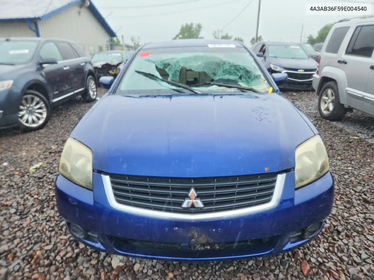 2009 Mitsubishi Galant Es VIN: 4A3AB36F59E004540 Lot: 58780706