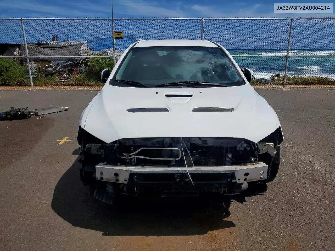 2010 Mitsubishi Lancer Evolution Gsr VIN: JA32W8FV2AU004214 Lot: 53889616