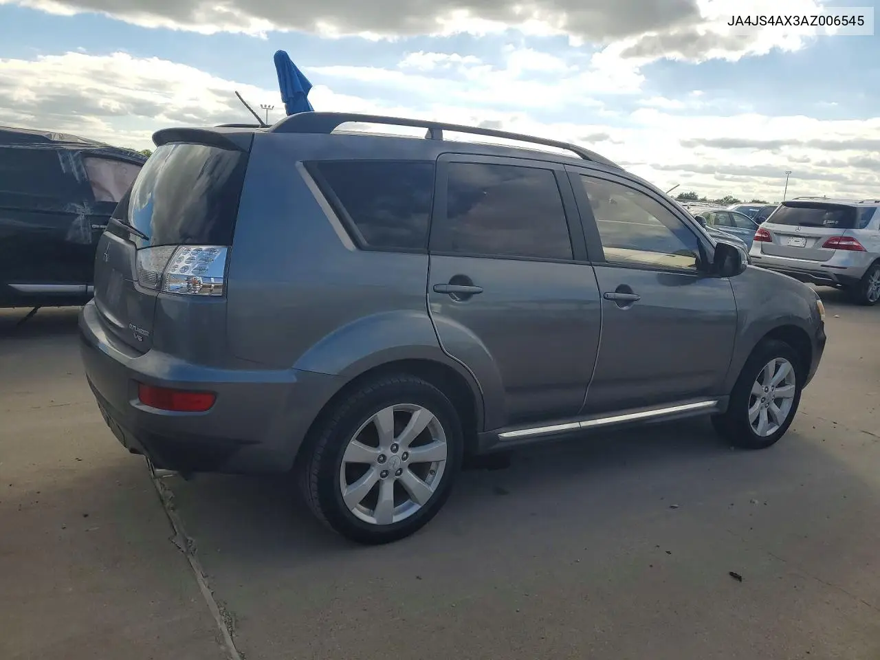 2010 Mitsubishi Outlander Xls VIN: JA4JS4AX3AZ006545 Lot: 54013196