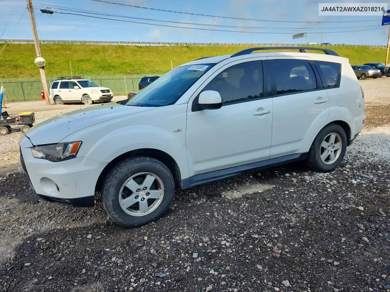 2010 Mitsubishi Outlander Es VIN: JA4AT2AWXAZ018216 Lot: 56759086