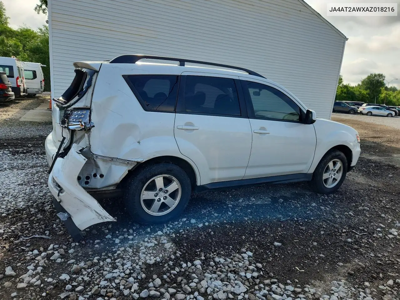 2010 Mitsubishi Outlander Es VIN: JA4AT2AWXAZ018216 Lot: 56759086