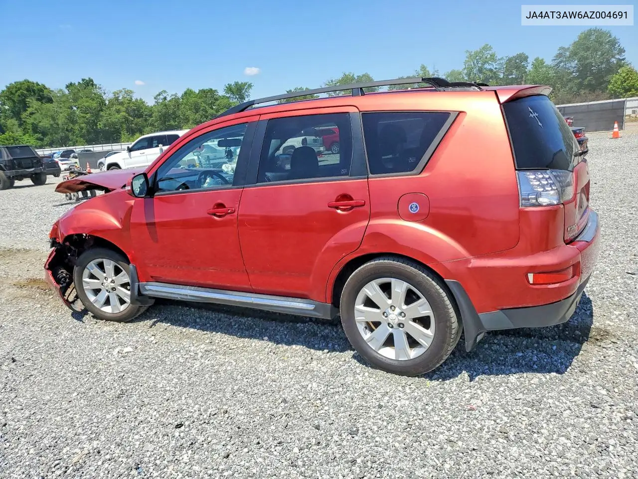 2010 Mitsubishi Outlander Se VIN: JA4AT3AW6AZ004691 Lot: 56863156