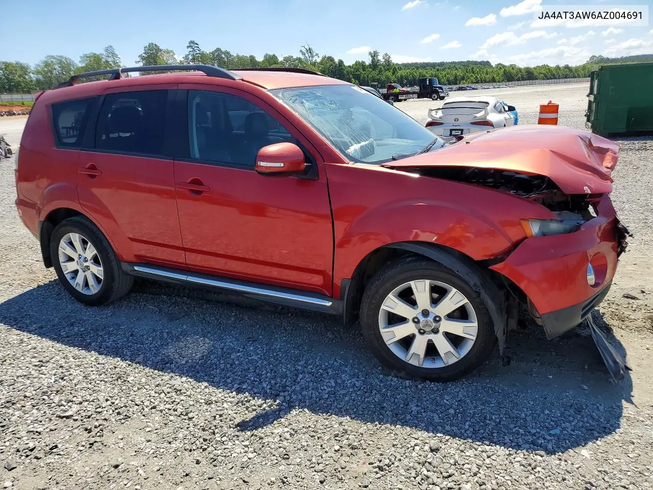 2010 Mitsubishi Outlander Se VIN: JA4AT3AW6AZ004691 Lot: 56863156